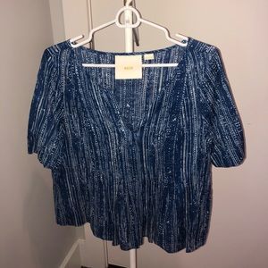 Blue blouse